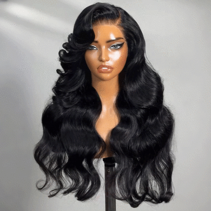 Raw Hair Wigs Loose Wave Lace Frontal Wig Swiss HD Lace Wigs Human Hair Natural And Realistic Invisible Lace Wig