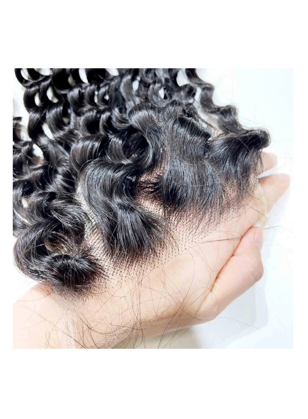 Burmese Hair Deep Wave Lace Closure