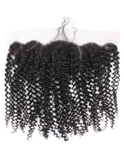 Luxury Raw Hair  Curly Wave Lace Frontal