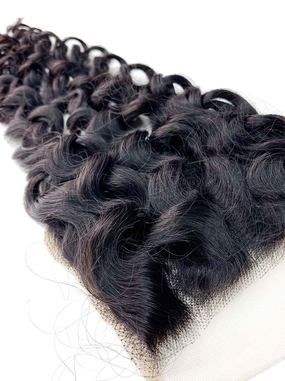 Burmese Hair Water Wave Lace Closure