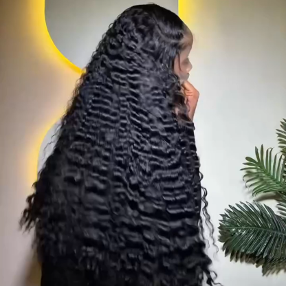 Raw Hair Burmese Curls Wigs 13x4 13x6 Frontal Wig New Fashion