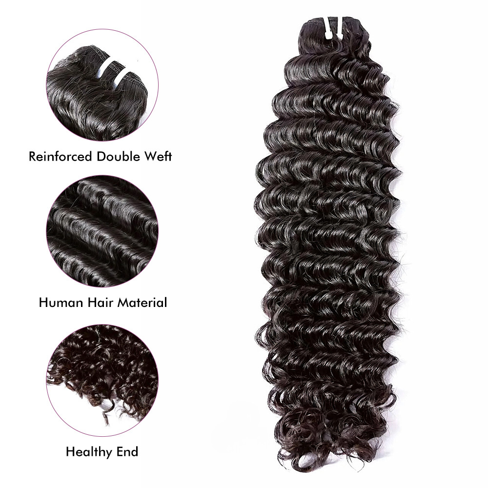 Burmese Hair Deep Wave Hair Bundles