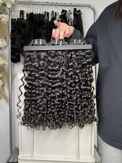 Top quality luxury Burmese hair bundles wholesale! natural color