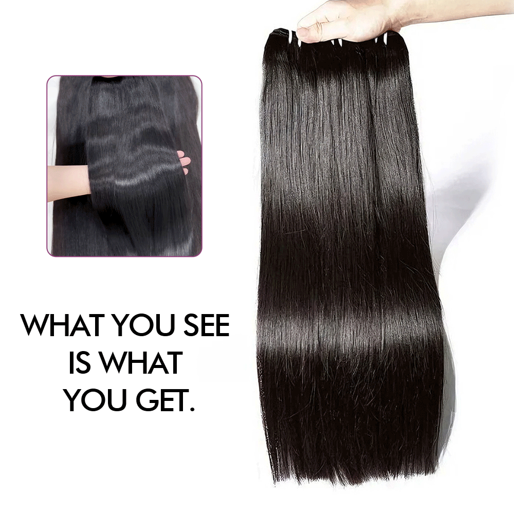 Burmese Hair Straight Hair Bundles