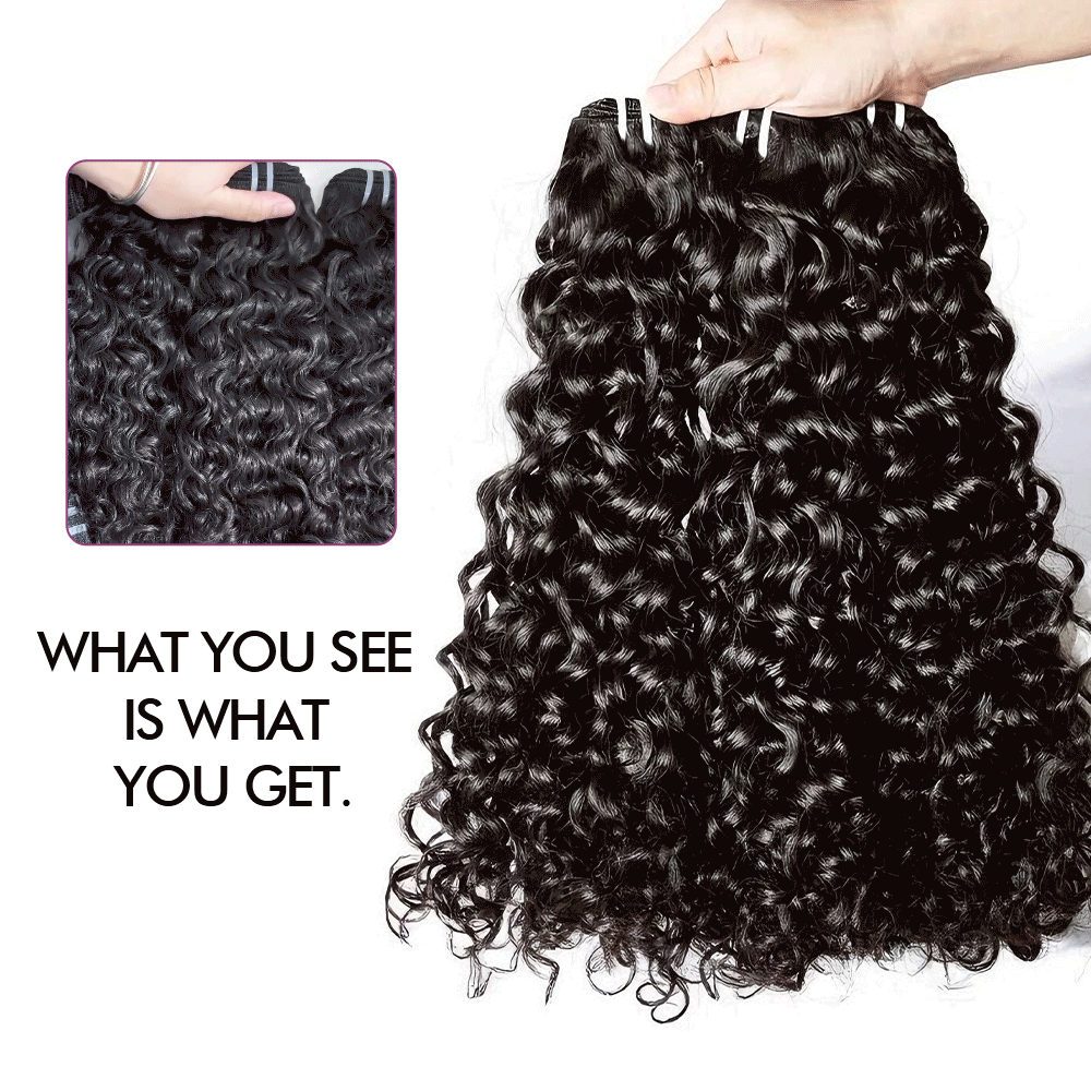 Burmese Hair Water Wave Hair Bundles