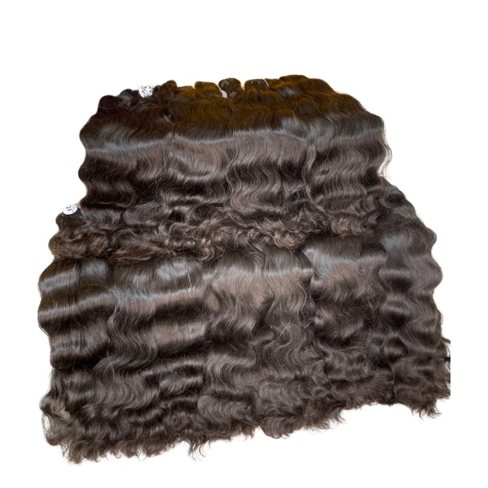 Vietnamese Raw wavy hair Premium quality Thicker Bundles From One Donor