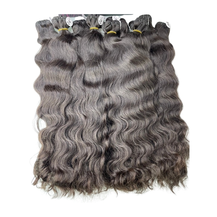 Vietnamese Raw wavy hair Premium quality Thicker Bundles From One Donor