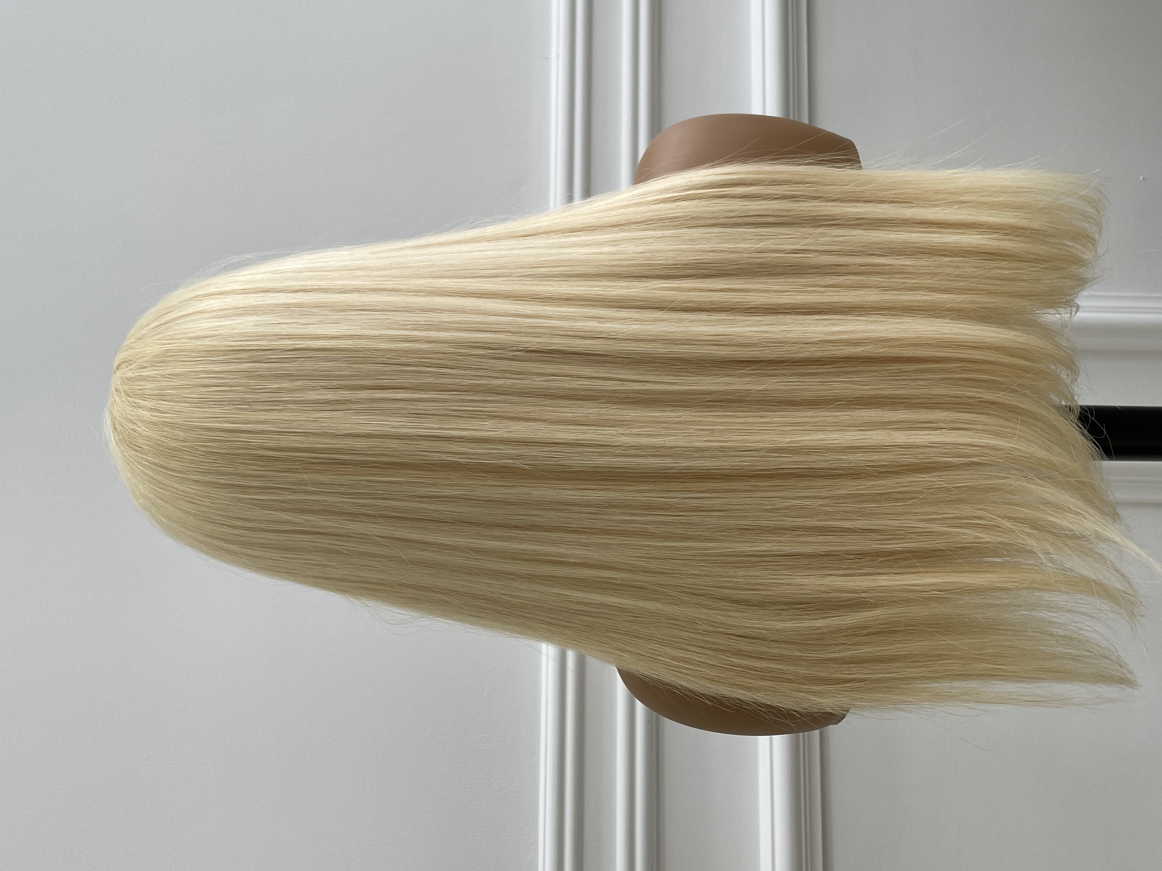 Raw Hair 613 Blonde Frontal & Closure Wig Straight HD Glueless Wigs