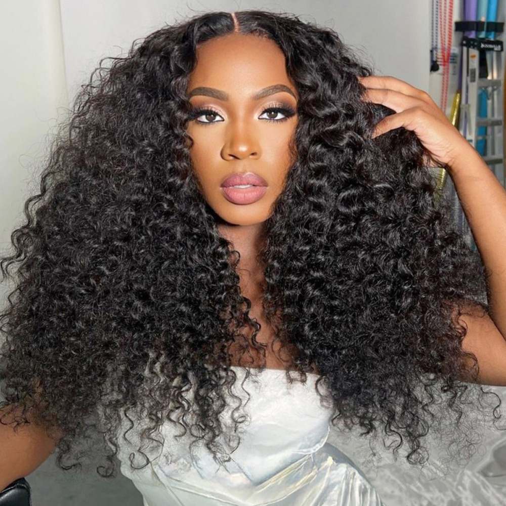 Raw Burmese hair Best quality Burmese curly Bundles From One Donor