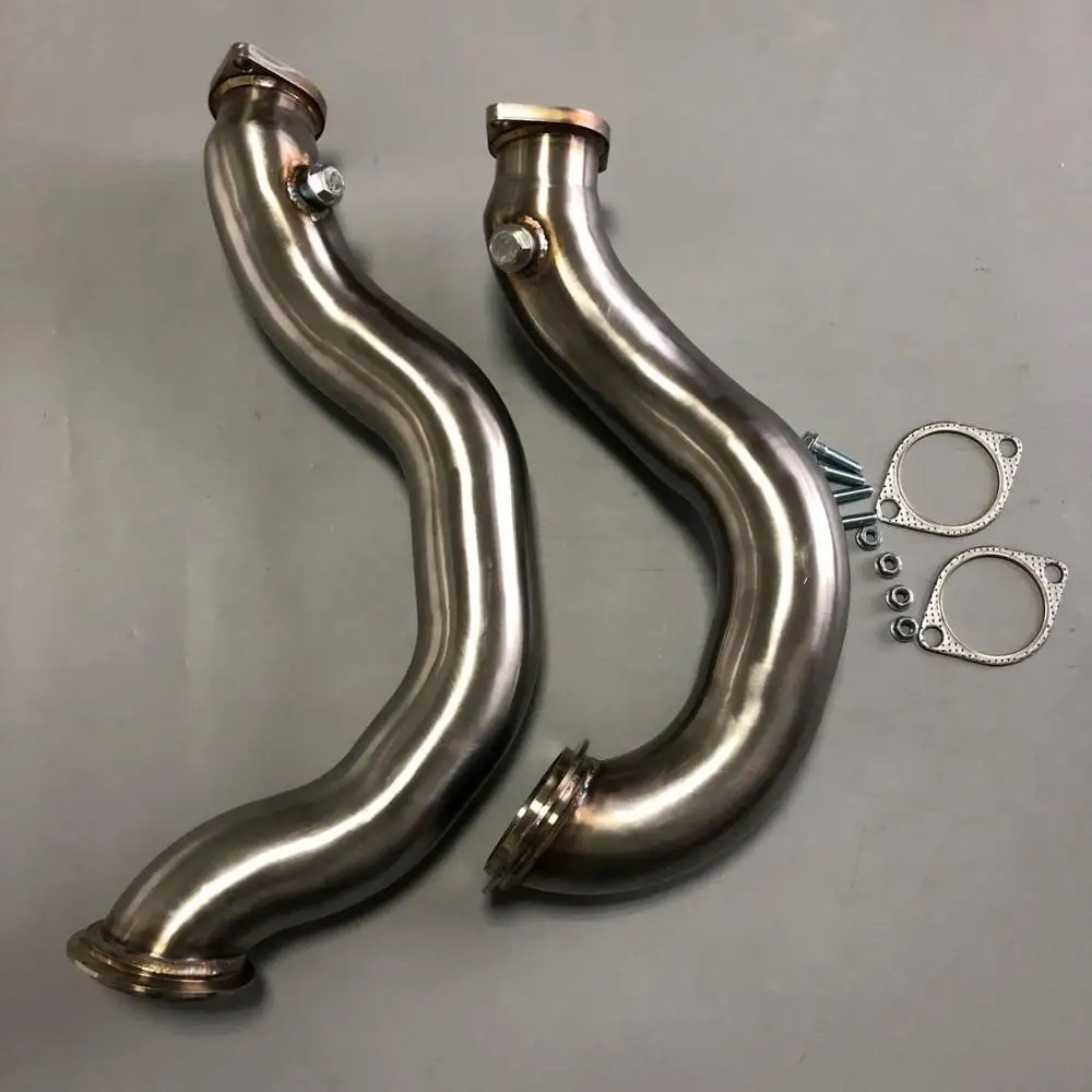 3″ Stainless Steel Downpipe Upgrade N54 V2 2007 – 2010 BMW 335i / 2008 – 2012 BMW 135i