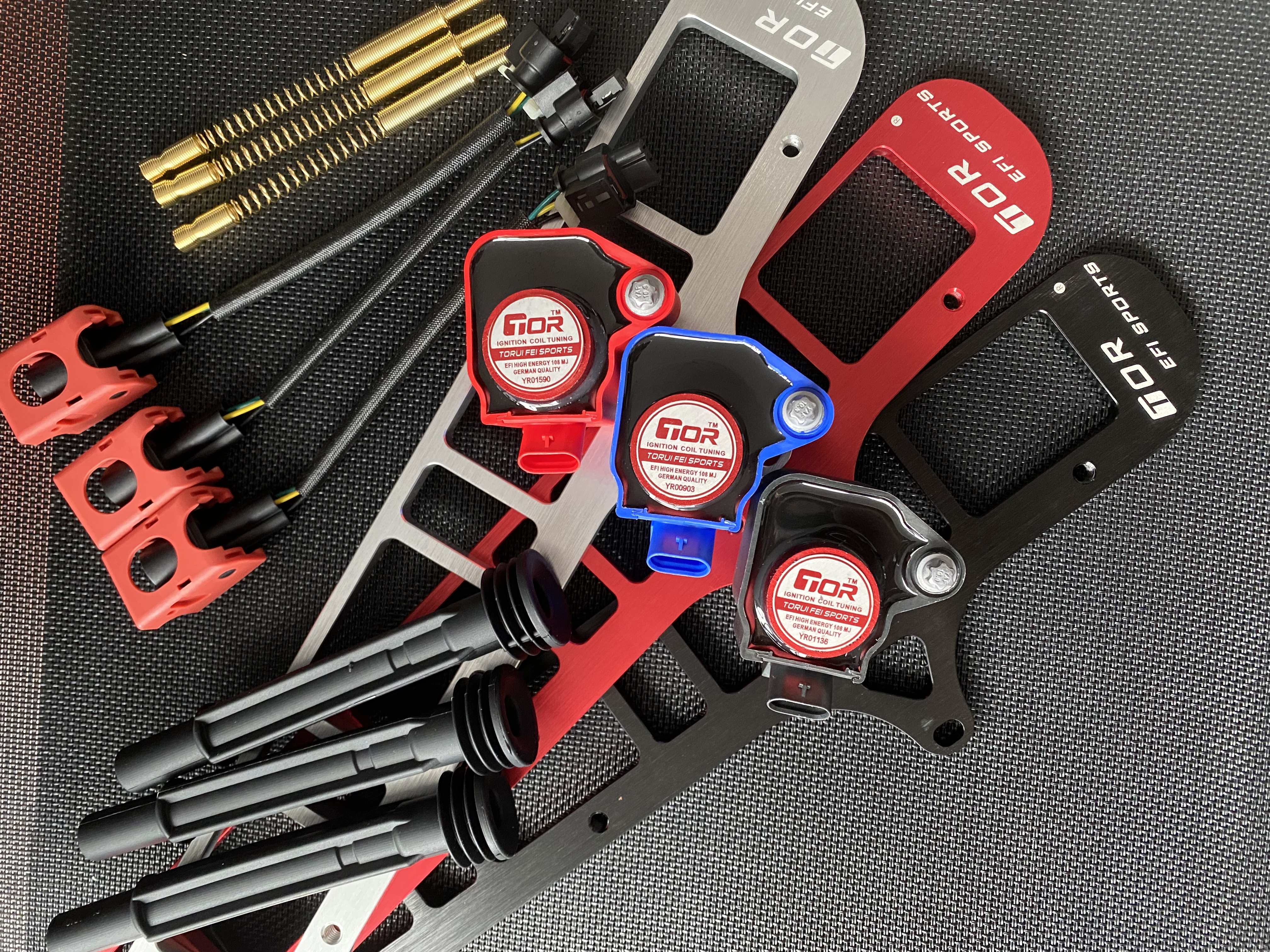 N54 boots and Gold spring for tor b58 Conversion Kit（Includes cnc bracket）