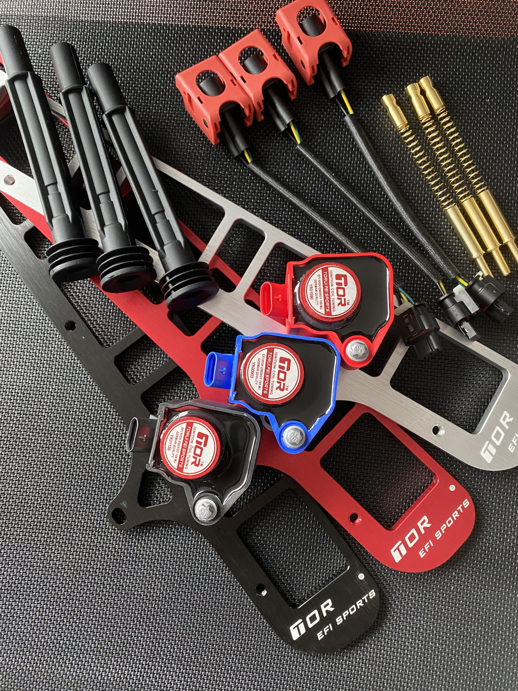 N54 boots and Gold spring for tor b58 Conversion Kit（Includes cnc bracket）