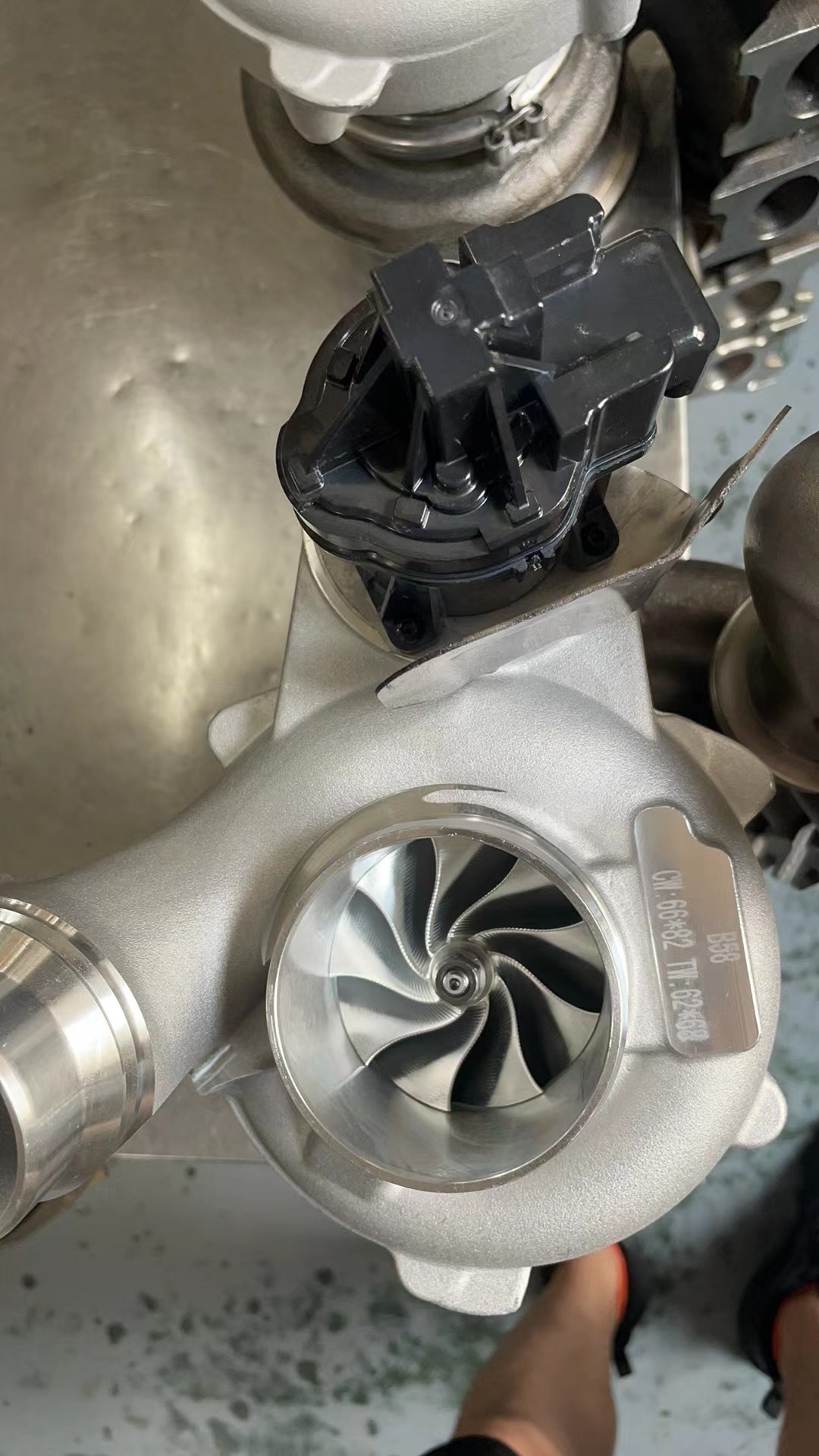 B58 gen1 Upgrad hybrid turbo dual ball bearing 