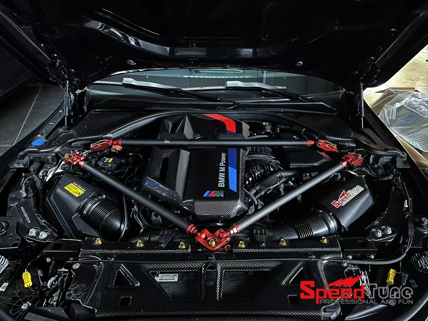 S58 Carbon Engine Pull rod kit