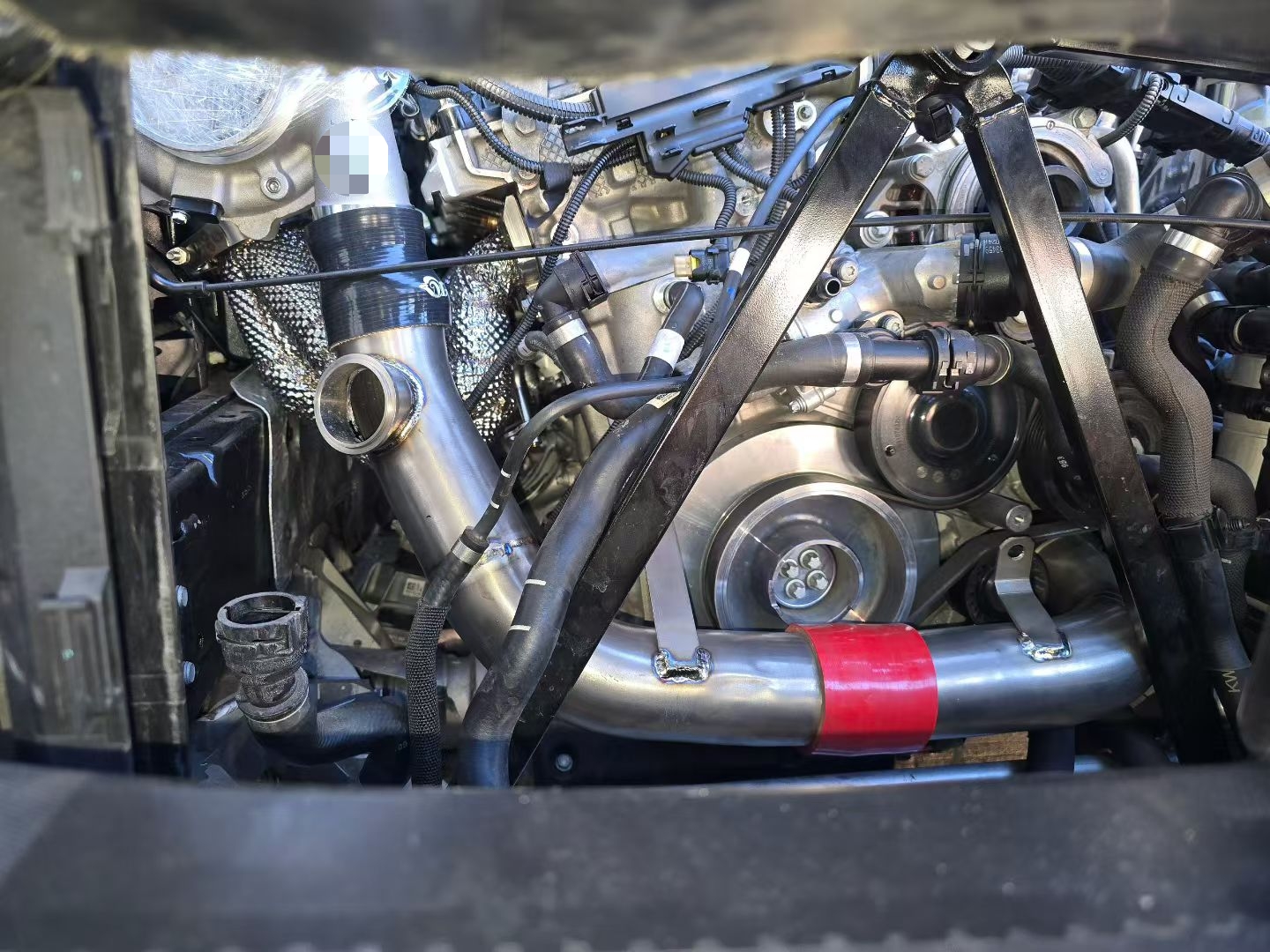 S58 single turbo kit V2