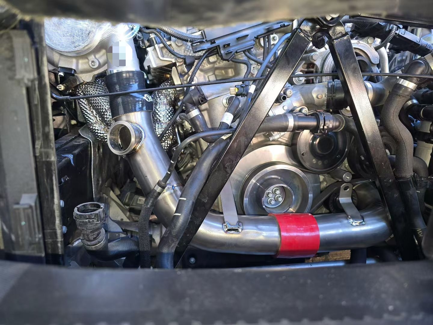 S58 single turbo kit V2