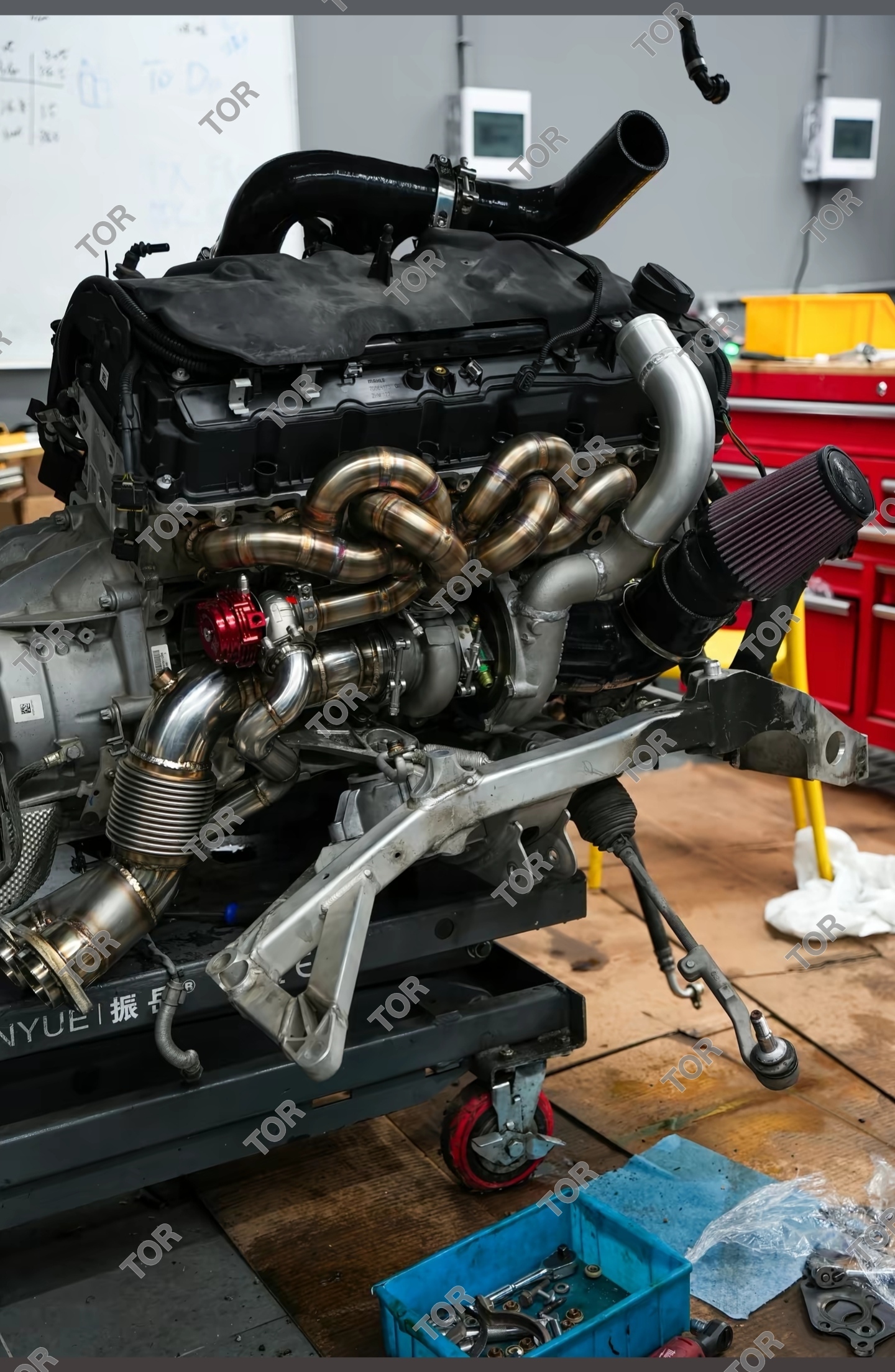 S55 big turbo kit BOTTOM