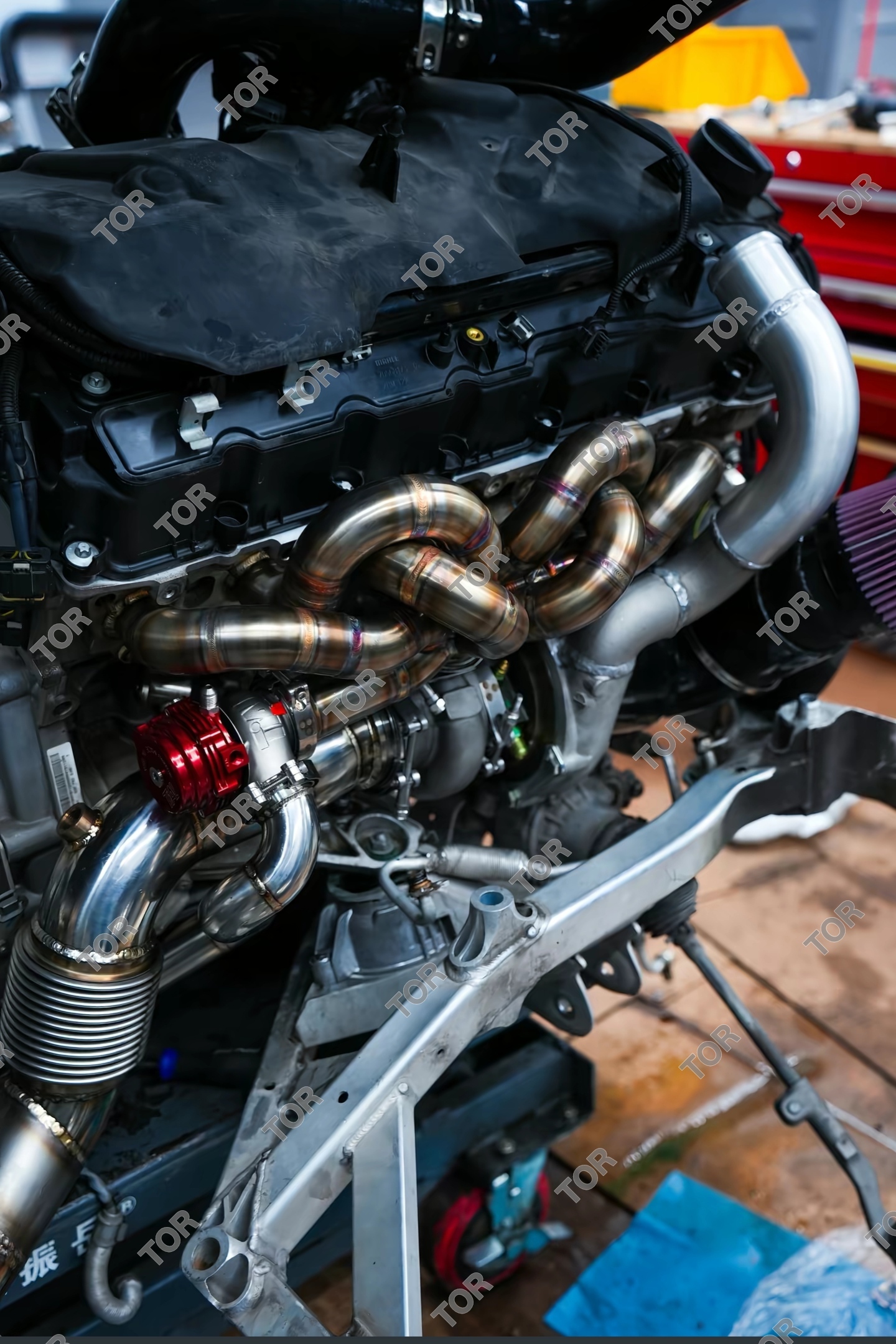 S55 big turbo kit BOTTOM