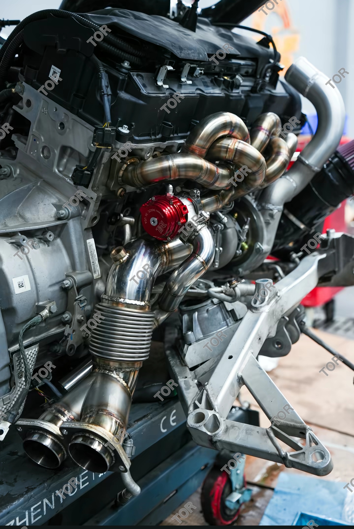 S55 big turbo kit BOTTOM