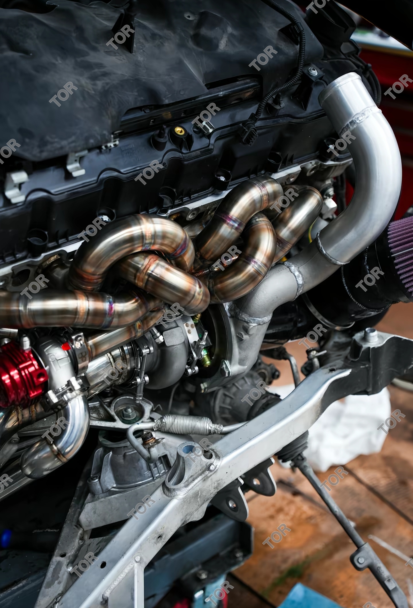 S55 big turbo kit BOTTOM