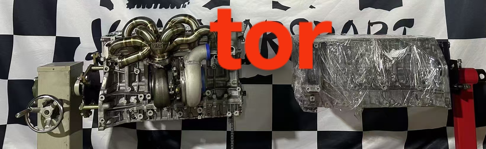 S55 big turbo kit BOTTOM