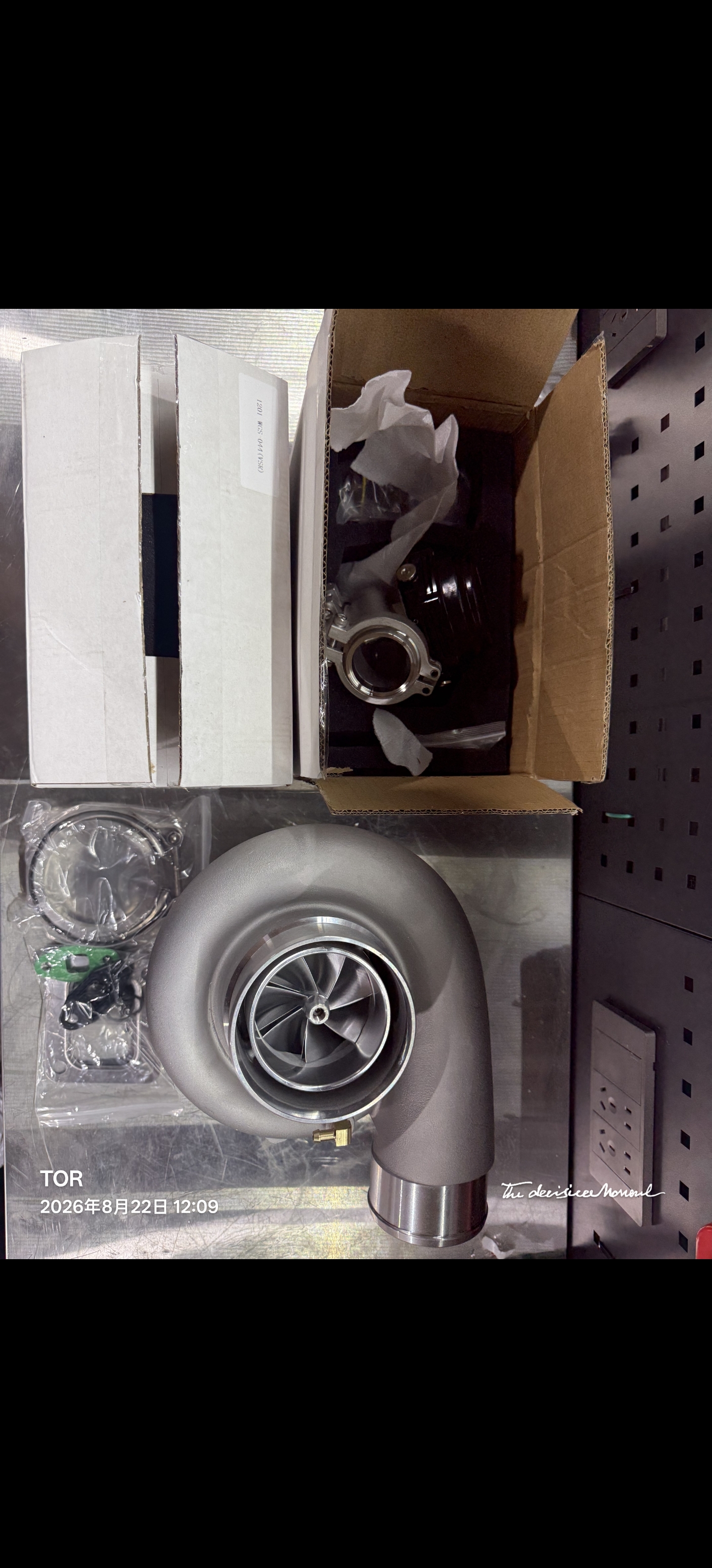 S58 top single turbo kit