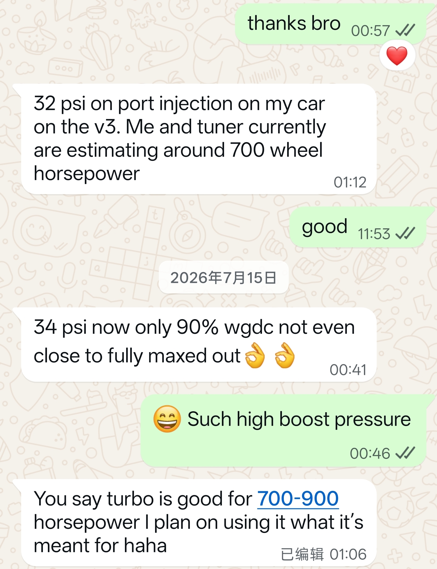 B58gen1 Upgraded Turbo v3 version