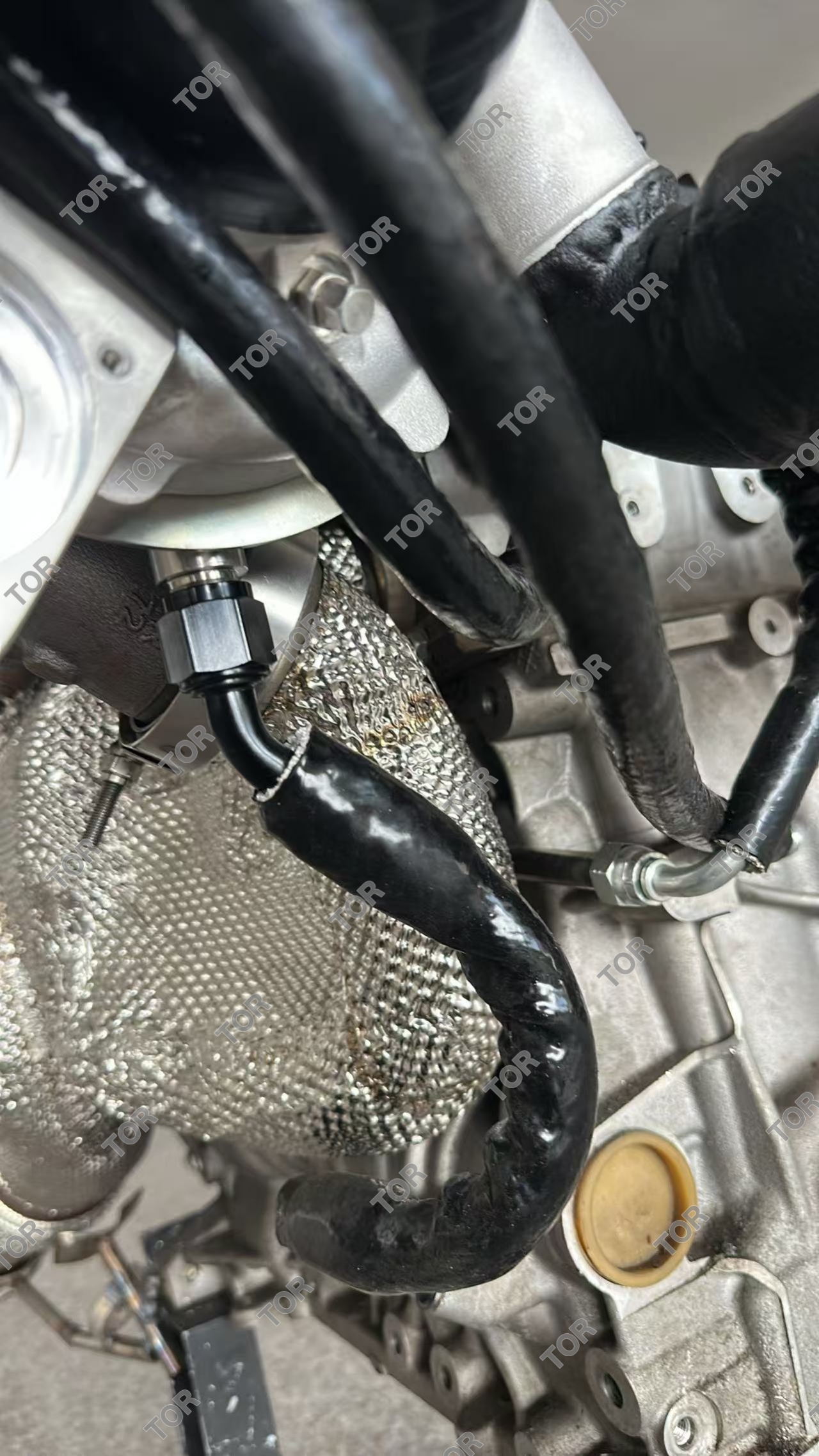 B48/B48TU single turbo kit oem wastgate Control