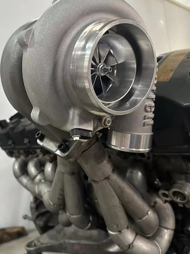 N54 single turbo manifold