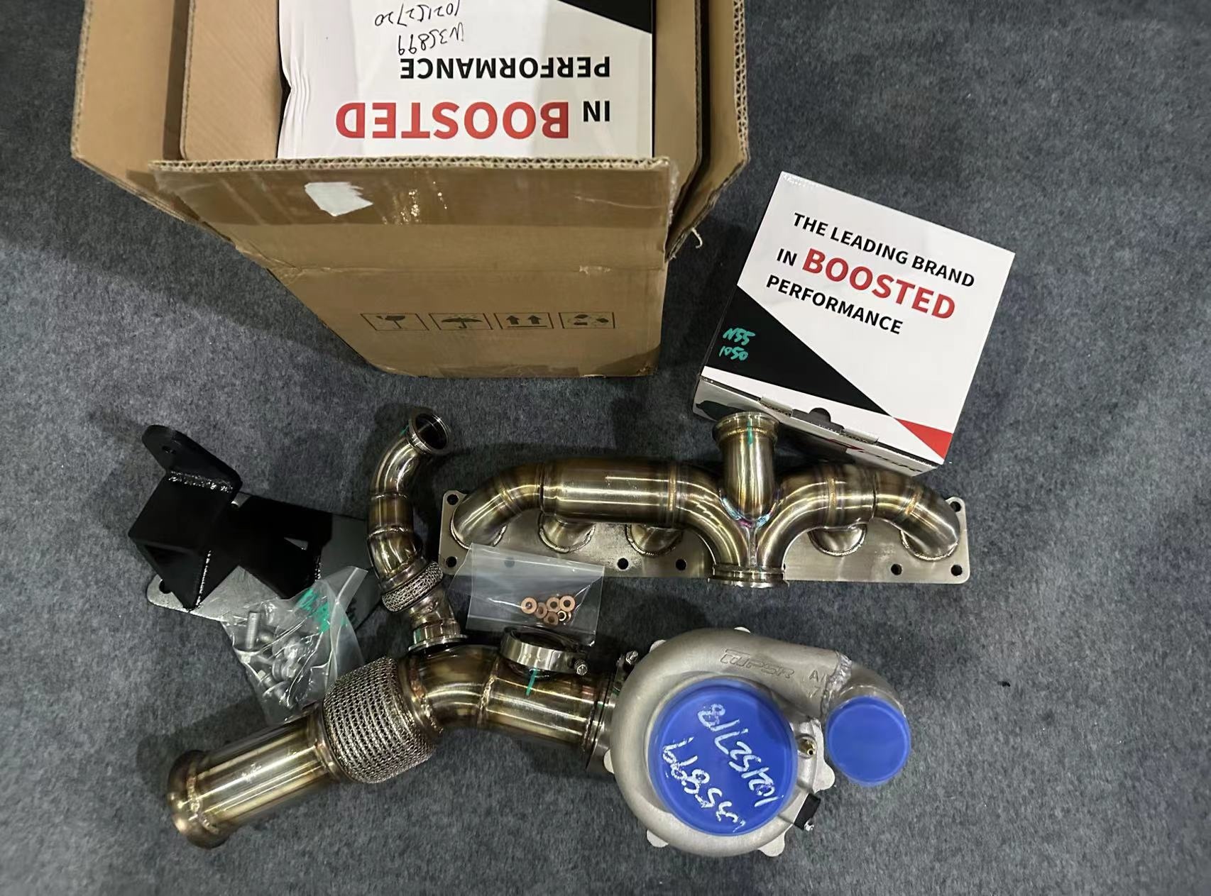 n55 single turbo kit