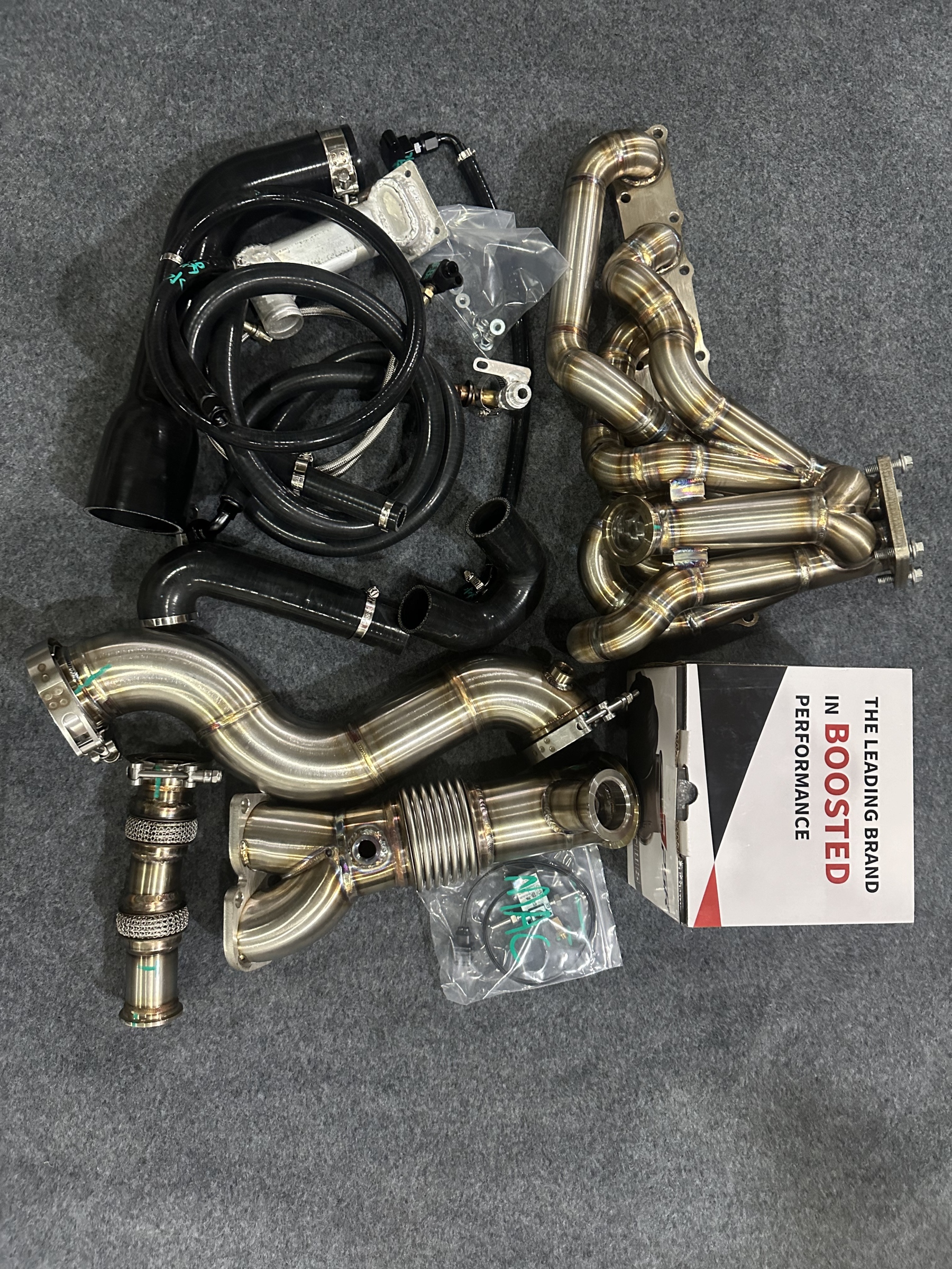 N54 single turbo manifold