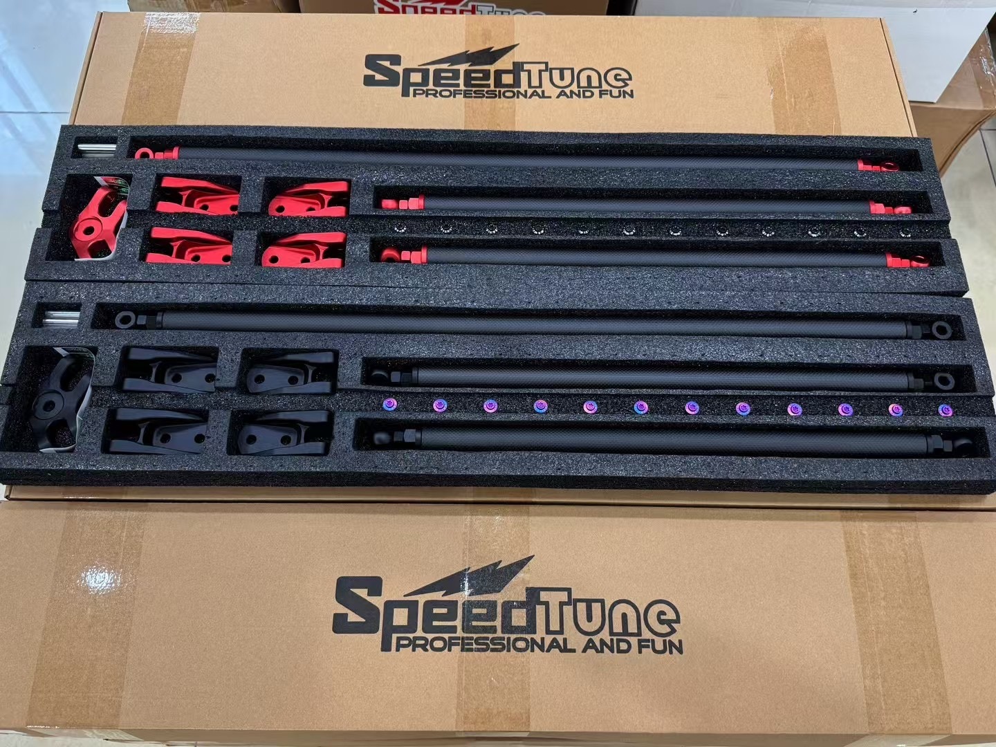 S58 Carbon Engine Pull rod kit