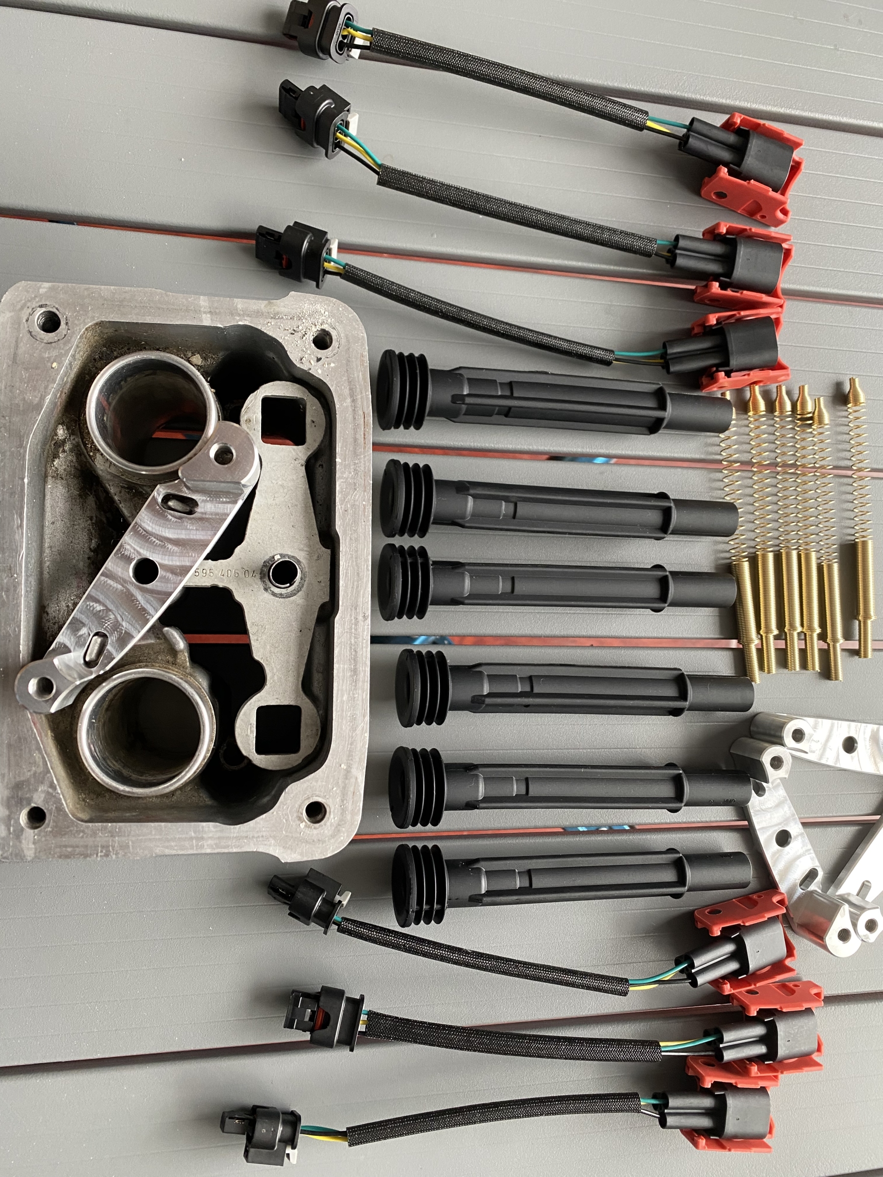 N55 S55 N20 boots and Gold spring for tor b58 Conversion Kit（Includes cnc bracket）