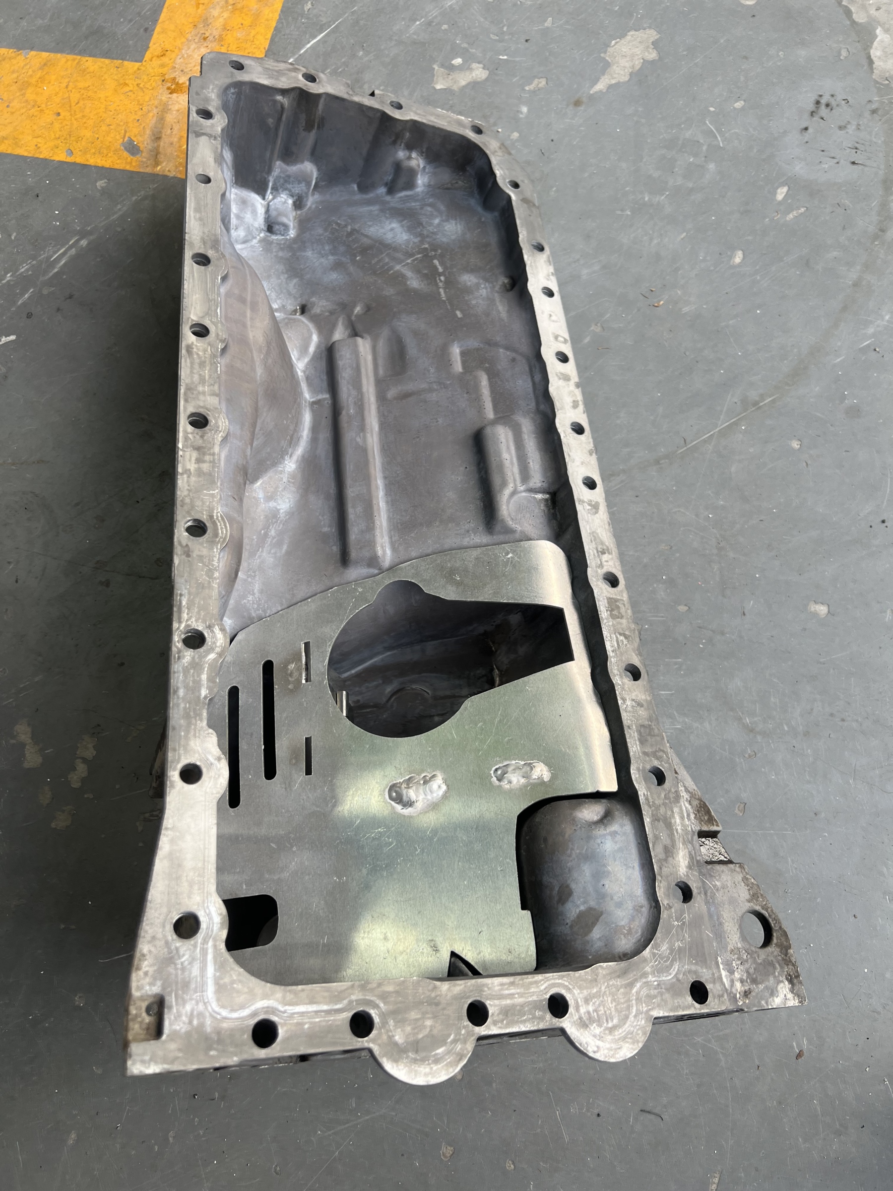 bmw n54/n55 Oil supp baffle