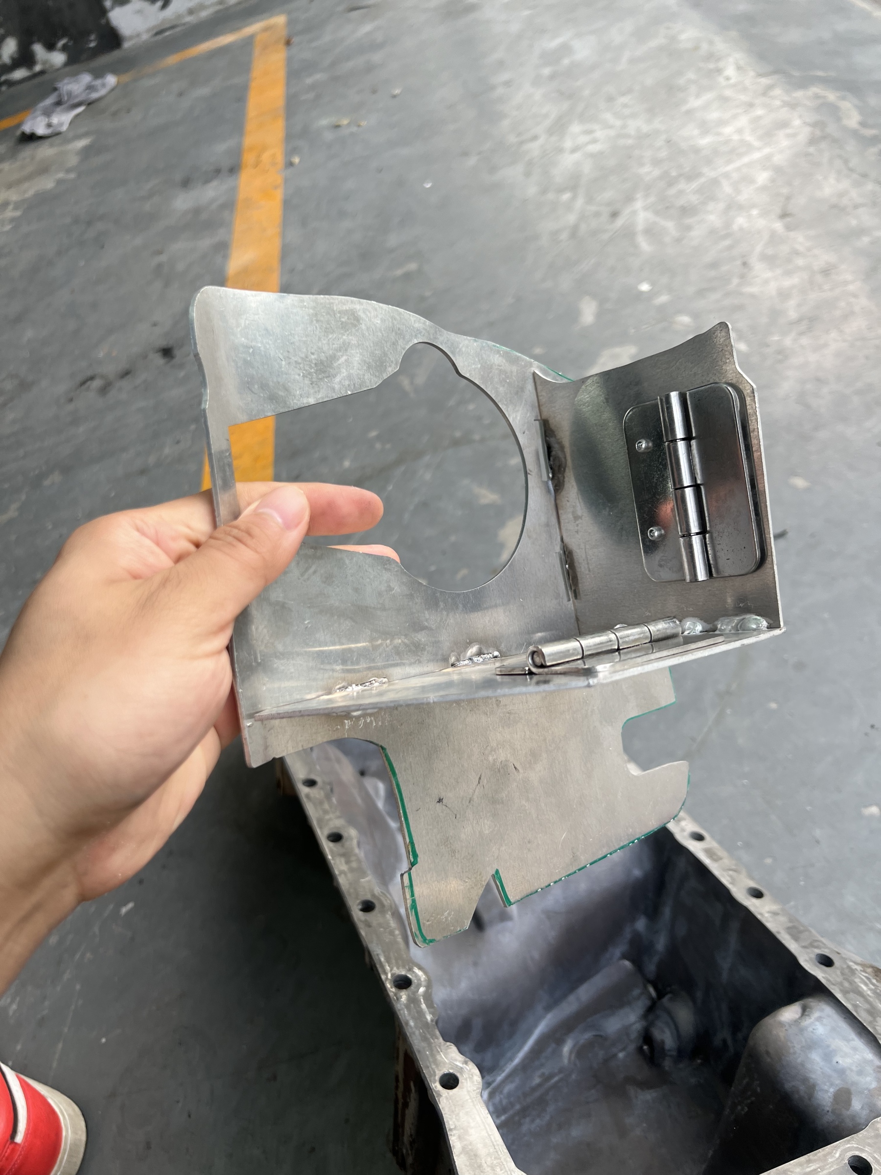 bmw n54/n55 Oil supp baffle