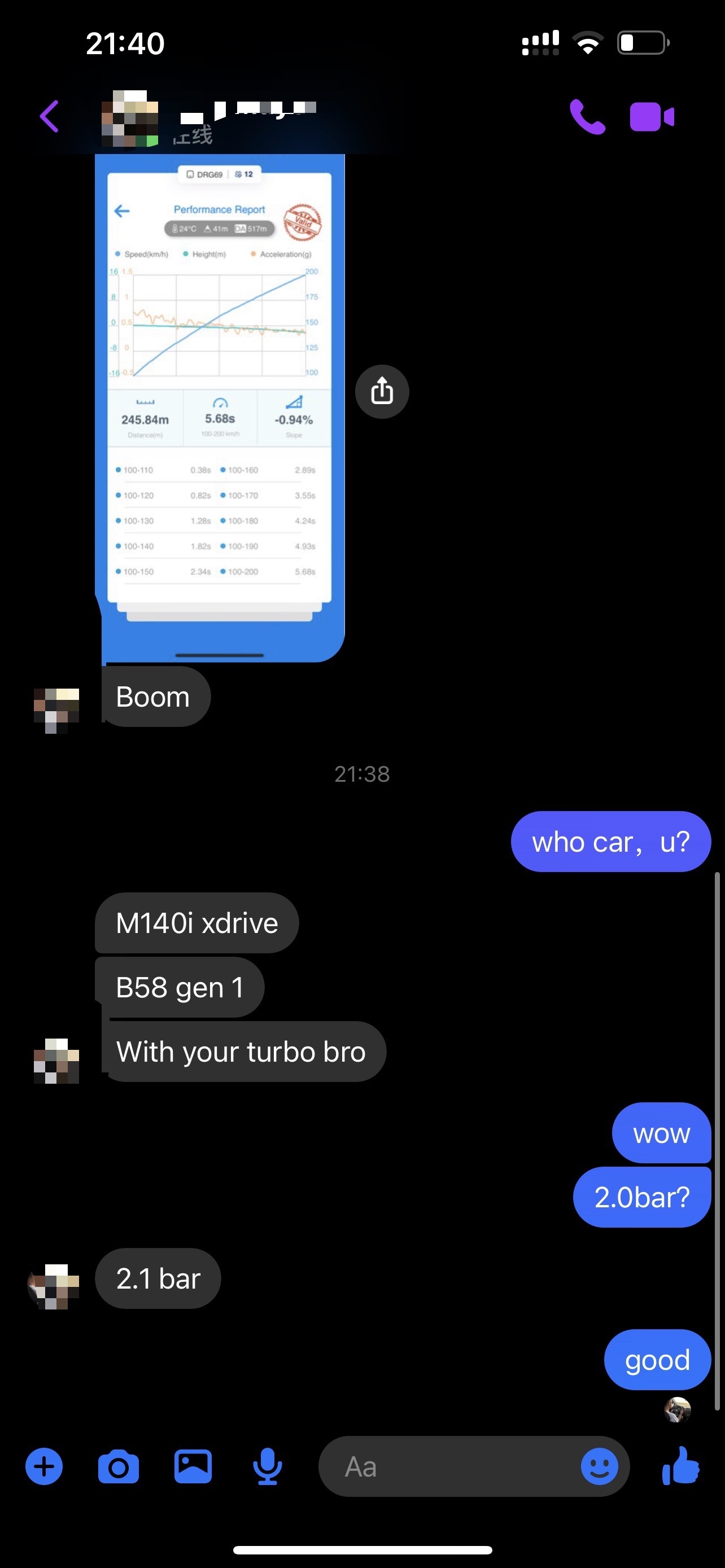 B58gen1 Upgraded Turbo v3 version