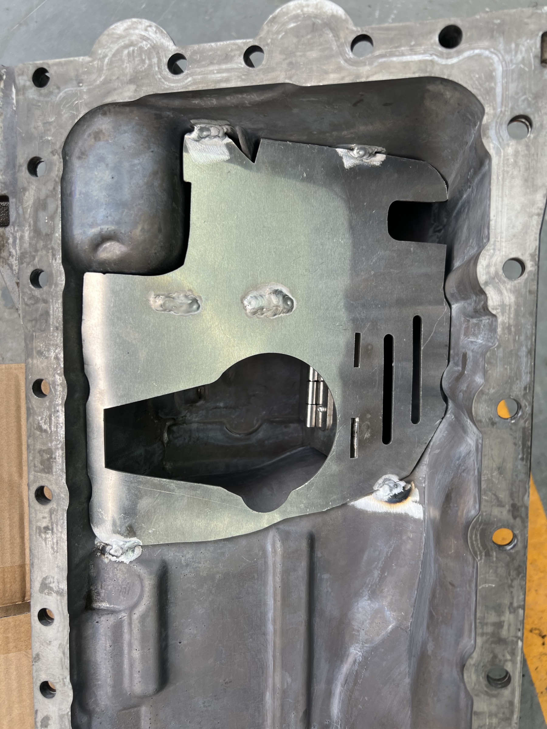 bmw n54/n55 Oil supp baffle