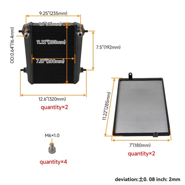 S58 water cooler (side)
