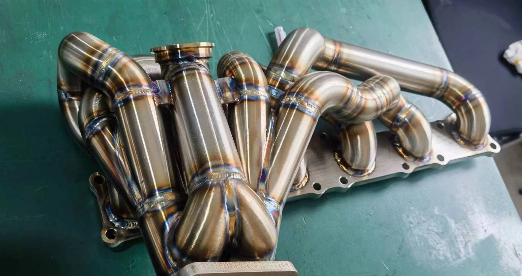 N54 single turbo manifold