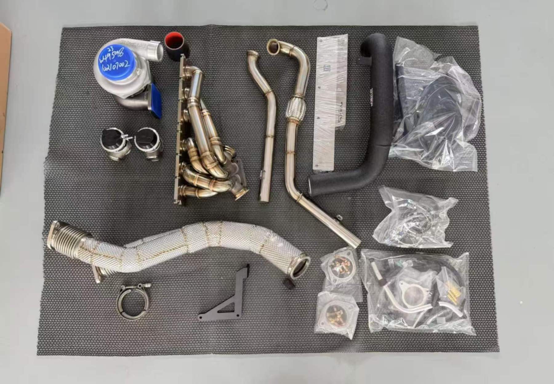 S58 top single turbo kit