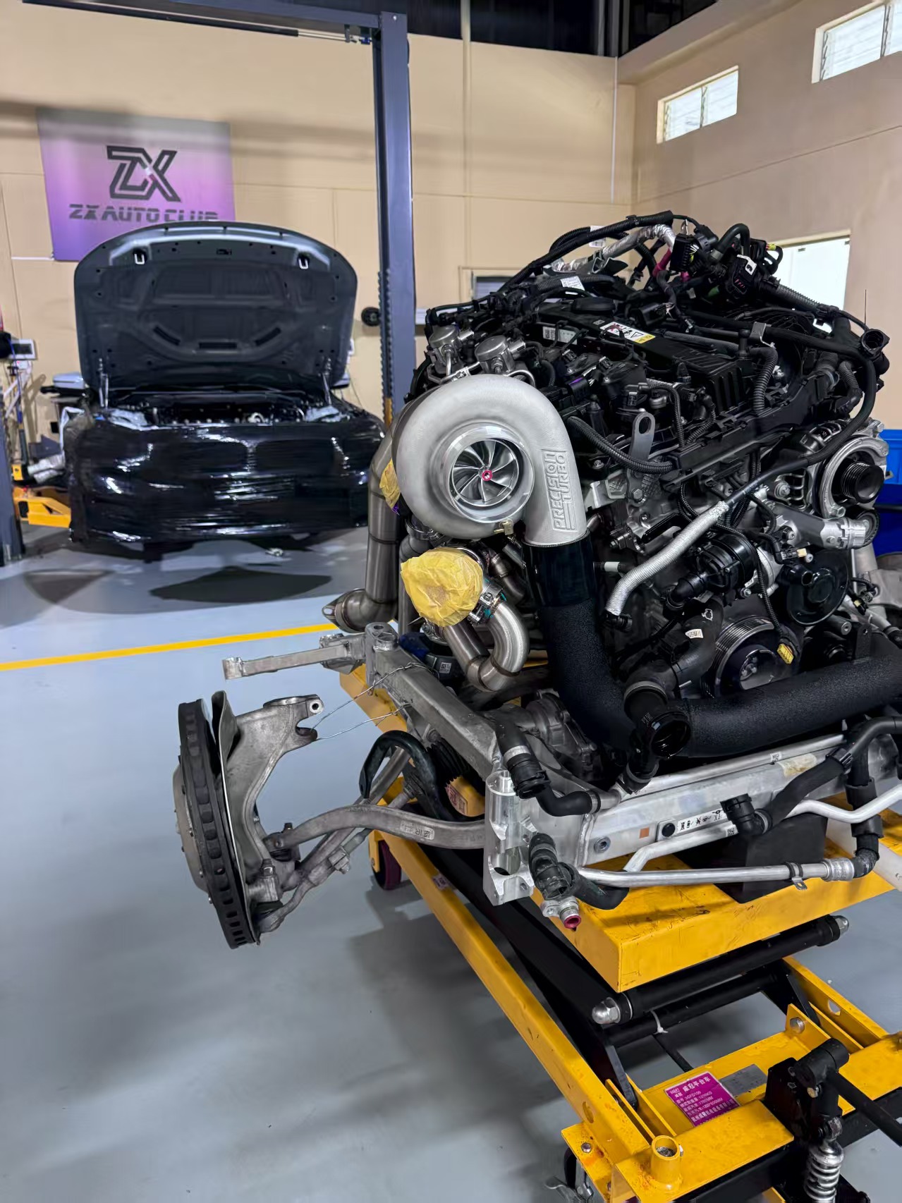 S58 top single turbo kit