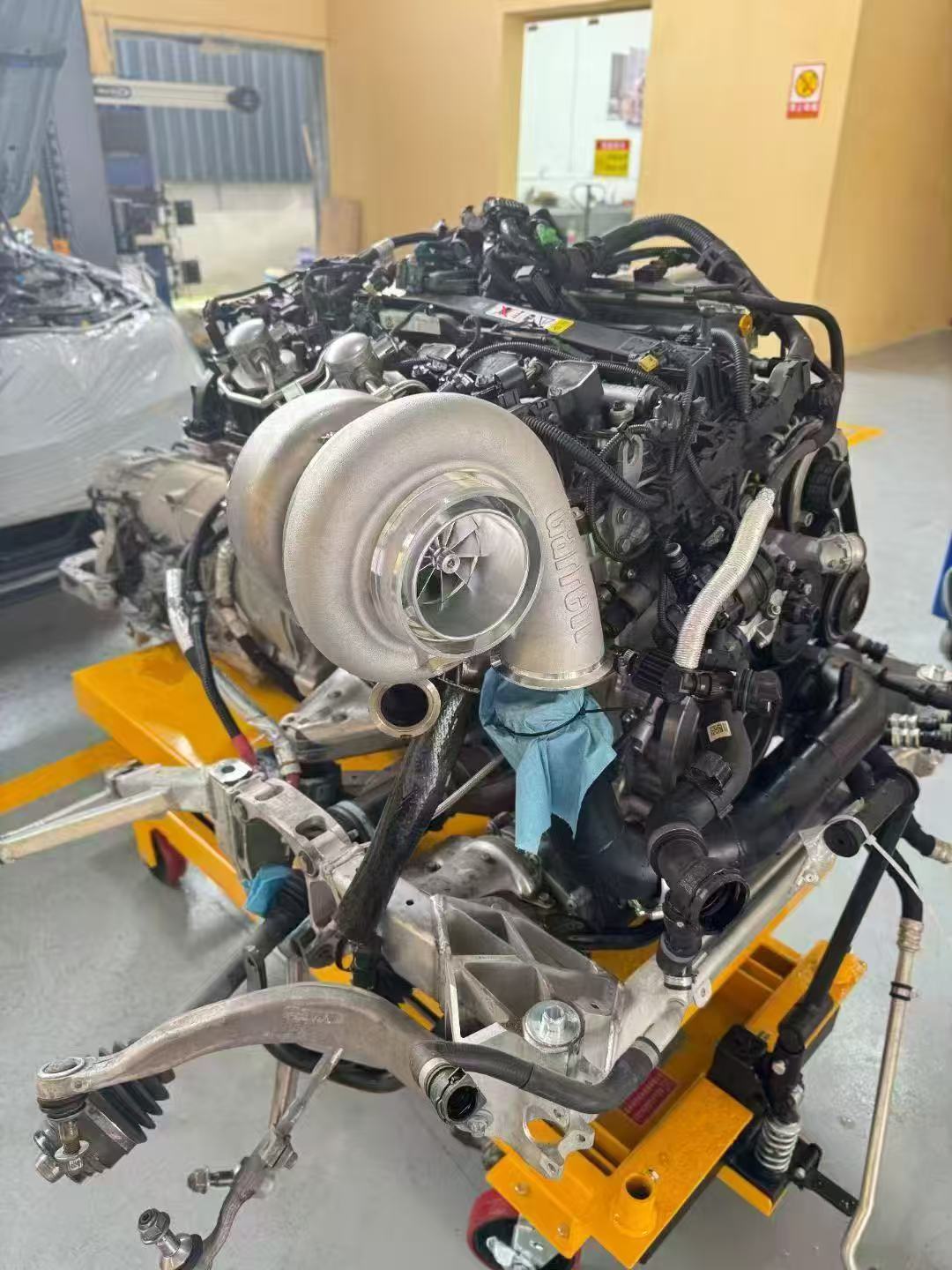 S58 top single turbo kit