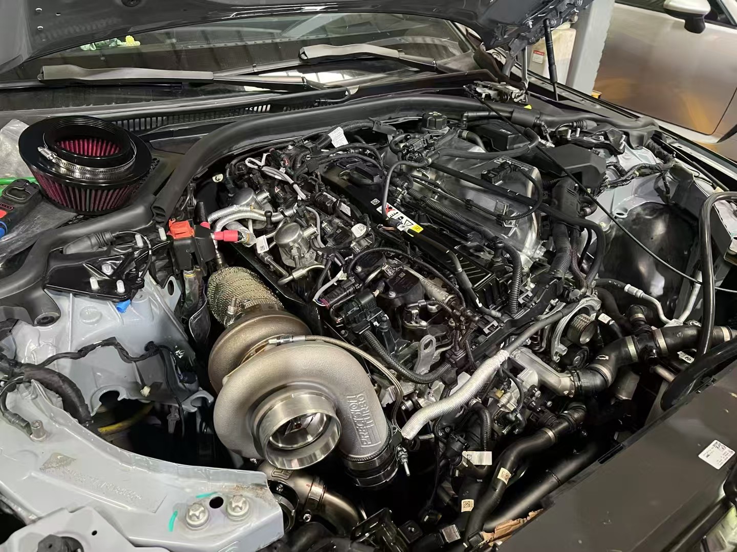 S58 top single turbo kit