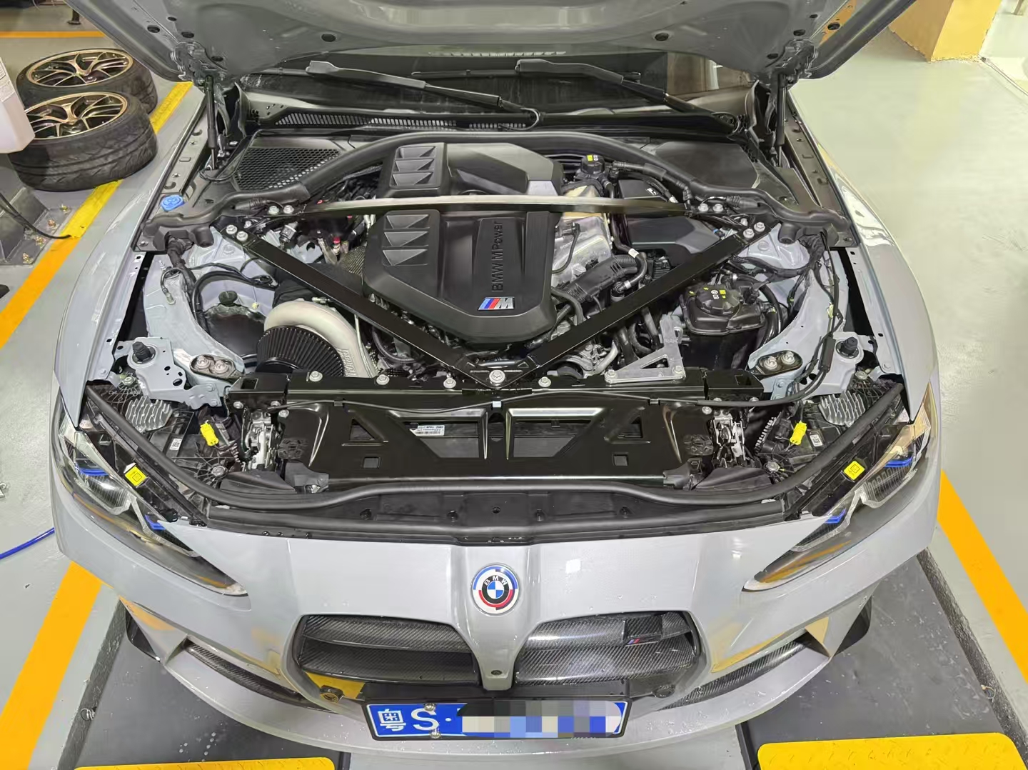 S58 top single turbo kit