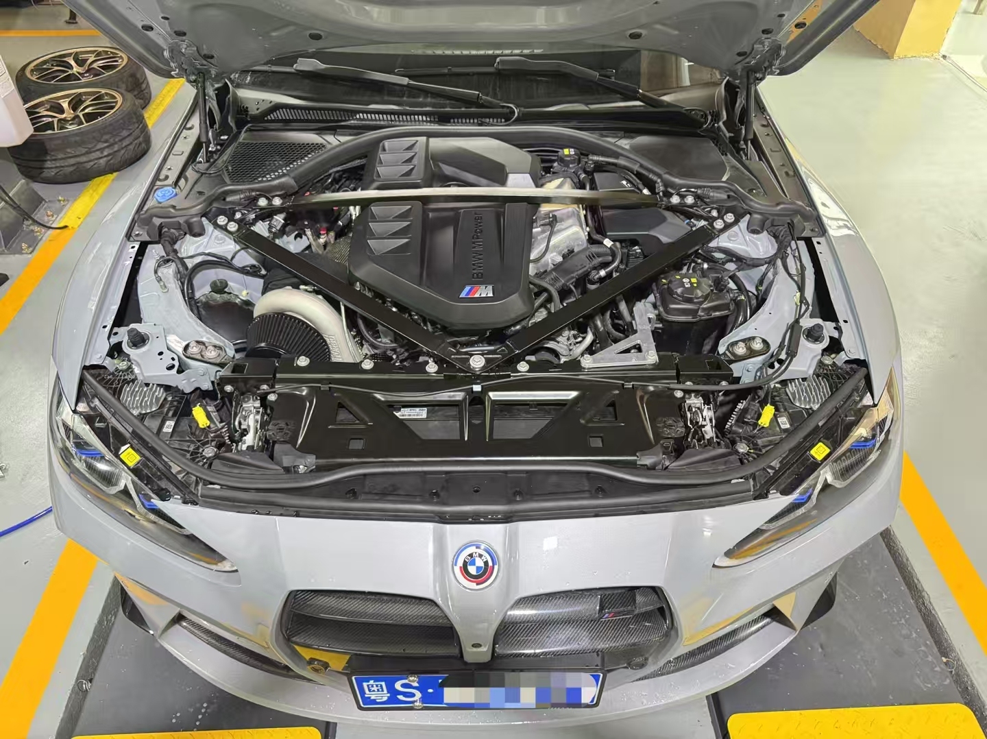 S58 top single turbo kit