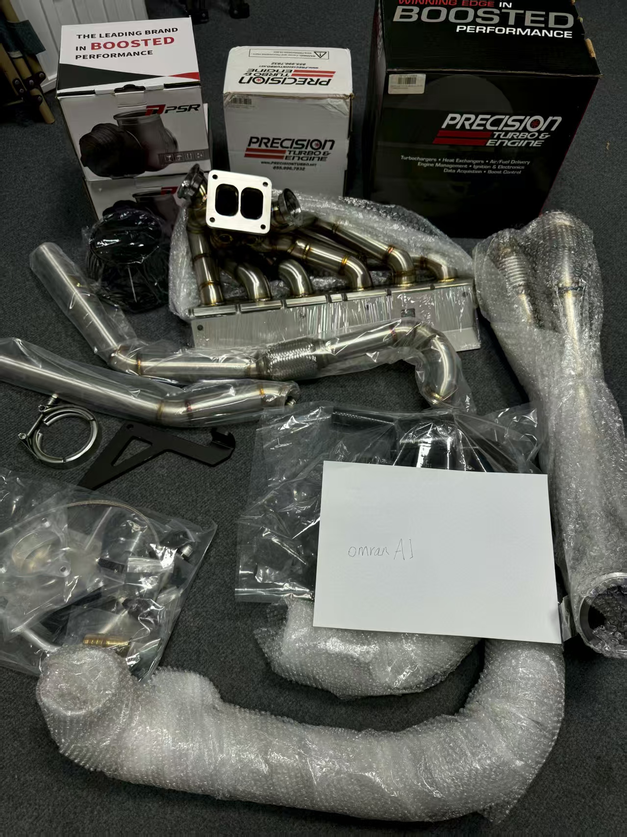 S58 top single turbo kit