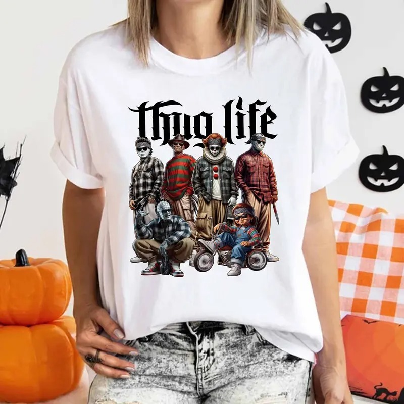 Thug Life Horror Movie Vintage Shirt