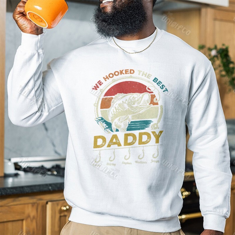Hooked on Daddy: A Fishing-Father's Day Shirt