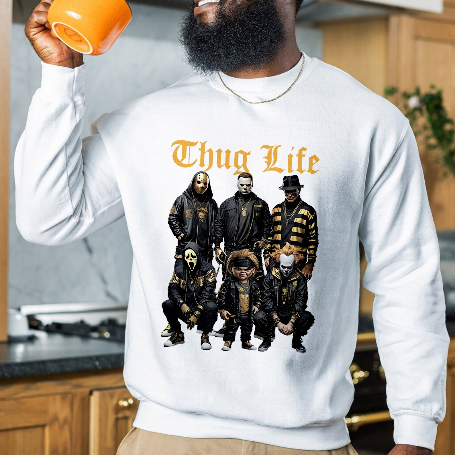 Golden Horror Movie Halloween Shirt