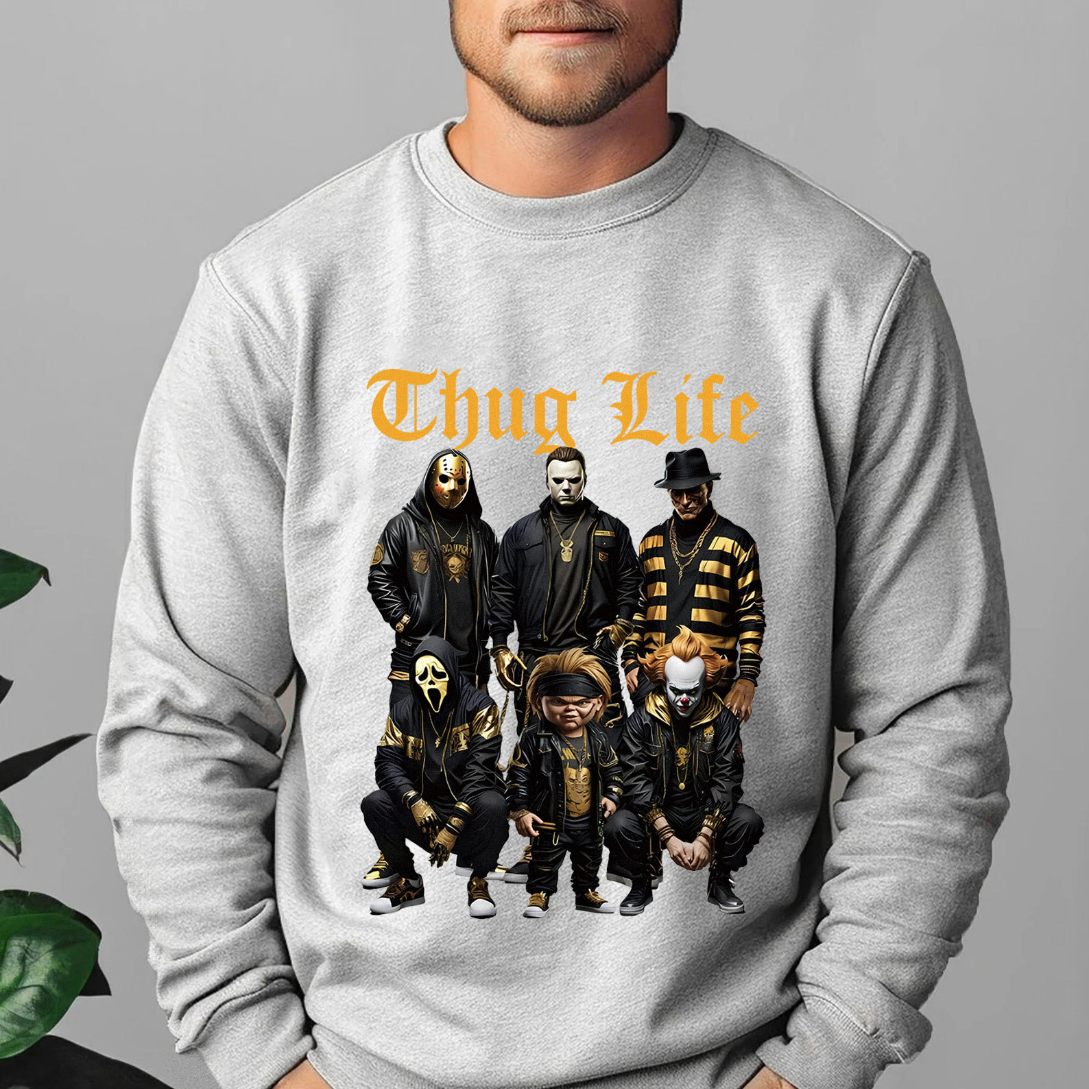 Golden Horror Movie Halloween Shirt